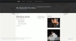 Desktop Screenshot of mybutterflyfreedom.wordpress.com