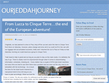 Tablet Screenshot of ourjeddahjourney.wordpress.com