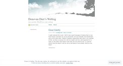 Desktop Screenshot of donovandurr.wordpress.com