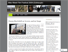 Tablet Screenshot of bikeweekfilmfestival2009.wordpress.com