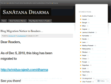 Tablet Screenshot of ourdharma.wordpress.com