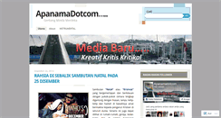 Desktop Screenshot of apanamadotcom.wordpress.com