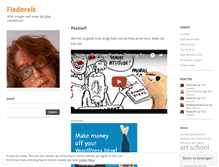 Tablet Screenshot of fiederels.wordpress.com