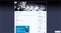 Desktop Screenshot of bonjblog.wordpress.com