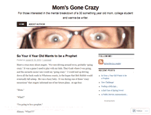 Tablet Screenshot of momgonecrazy.wordpress.com