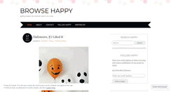 Desktop Screenshot of browsehappy.wordpress.com