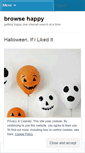 Mobile Screenshot of browsehappy.wordpress.com