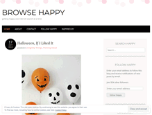 Tablet Screenshot of browsehappy.wordpress.com