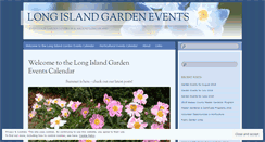 Desktop Screenshot of ligardenevents.wordpress.com