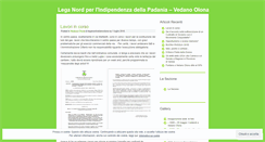 Desktop Screenshot of leganordvedanoolona.wordpress.com