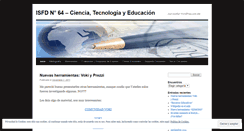 Desktop Screenshot of isfd64tecnologia.wordpress.com