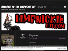 Tablet Screenshot of limpnickie.wordpress.com