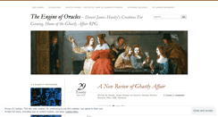 Desktop Screenshot of engineoforacles.wordpress.com