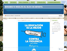 Tablet Screenshot of miriamsu.wordpress.com