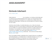 Tablet Screenshot of angelikahudspet.wordpress.com