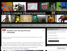 Tablet Screenshot of littlelondonobservationist.wordpress.com