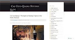 Desktop Screenshot of caiguoqiang.wordpress.com