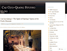 Tablet Screenshot of caiguoqiang.wordpress.com