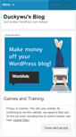 Mobile Screenshot of duckywu.wordpress.com