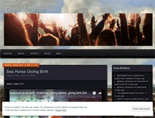 Tablet Screenshot of drewmcneice.wordpress.com