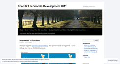 Desktop Screenshot of econ171ucb.wordpress.com