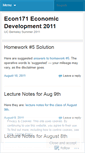 Mobile Screenshot of econ171ucb.wordpress.com