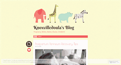 Desktop Screenshot of knoxvilledoula.wordpress.com