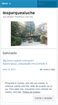 Mobile Screenshot of iesparquealuche.wordpress.com