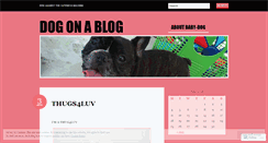 Desktop Screenshot of dogonablog.wordpress.com