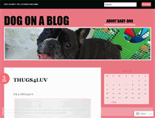 Tablet Screenshot of dogonablog.wordpress.com