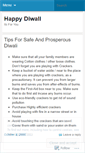 Mobile Screenshot of diwali2008.wordpress.com