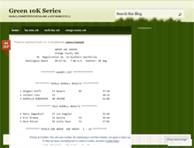 Tablet Screenshot of green10kseries.wordpress.com