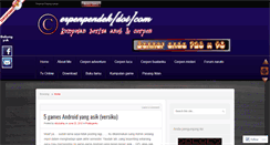 Desktop Screenshot of cerpenpendek.wordpress.com