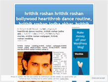 Tablet Screenshot of hrithikroshanbio.wordpress.com