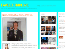 Tablet Screenshot of eavelectriclove.wordpress.com