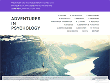 Tablet Screenshot of eastpsych.wordpress.com