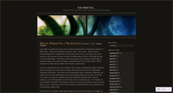 Desktop Screenshot of chanellemonique.wordpress.com