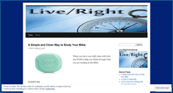 Desktop Screenshot of liverightblog.wordpress.com