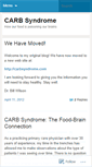 Mobile Screenshot of carbsyndrome.wordpress.com