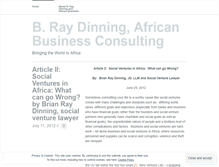 Tablet Screenshot of dinningafricalaw.wordpress.com