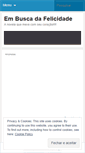 Mobile Screenshot of embuscadafelicidadeanovela.wordpress.com