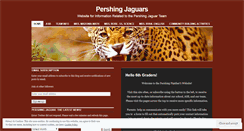 Desktop Screenshot of pershingjaguars.wordpress.com
