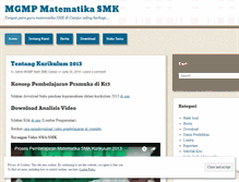 Tablet Screenshot of mgmpmatematikasmkcjr.wordpress.com
