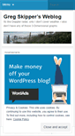 Mobile Screenshot of gregskipper.wordpress.com