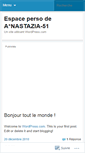 Mobile Screenshot of anastazia51.wordpress.com