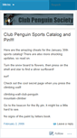 Mobile Screenshot of clubpingusecrets.wordpress.com