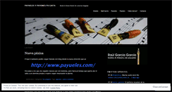 Desktop Screenshot of payueles.wordpress.com