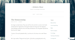 Desktop Screenshot of bellatrixminor.wordpress.com