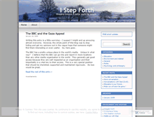 Tablet Screenshot of istepforth.wordpress.com