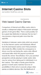 Mobile Screenshot of casinoiur.wordpress.com